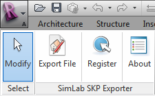 The Export window will open, where a user can select the name and location of the new SketchUp file, then click Save.