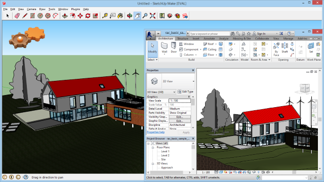 Simlab 3D Plugins - DWF importer for SketchUp