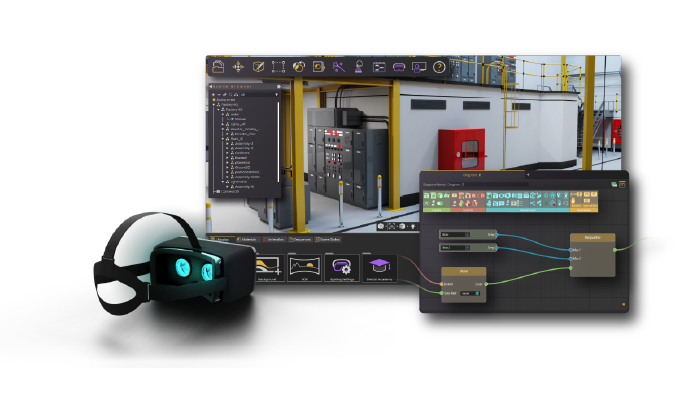 Create all types of VR Experiences, From simple product visualization, all the way to advanced educational and vocational training sessions