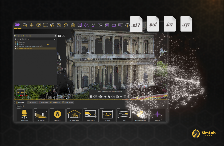 SimLab Soft A New Approach to Point Clouds
